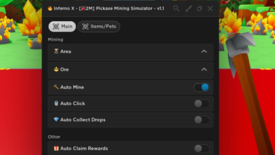 Pickaxe Mining Simulator Script