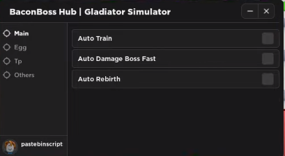 Gladiator Simulator Script