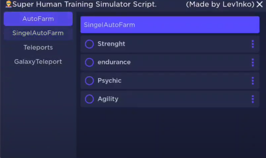 SuperHuman Simulator Script