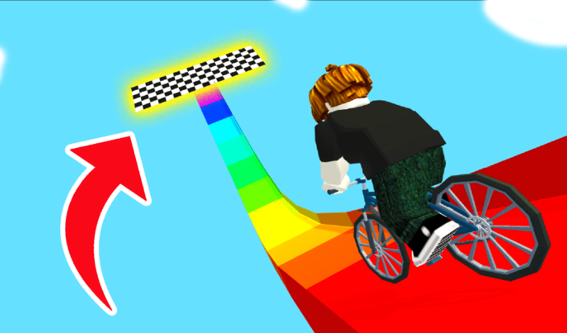 Obby But You're on a Bike Script