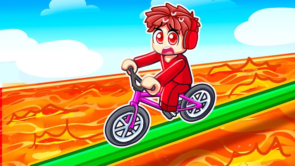 Obby But You're on a Bike Script