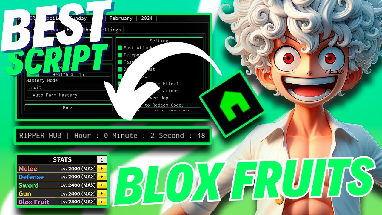 Blox Fruits Ripper Hub Mobile Script Hack