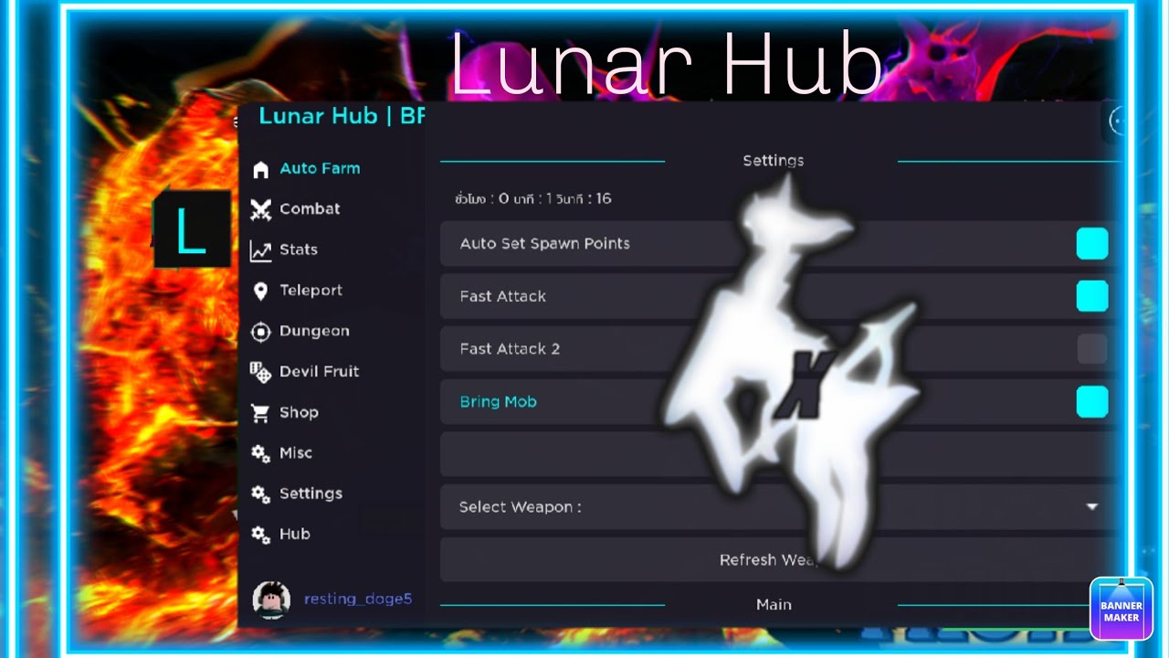 Lunar Hub Blox Fruits Script