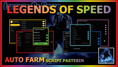 Vynixius Legends Of Speed Script